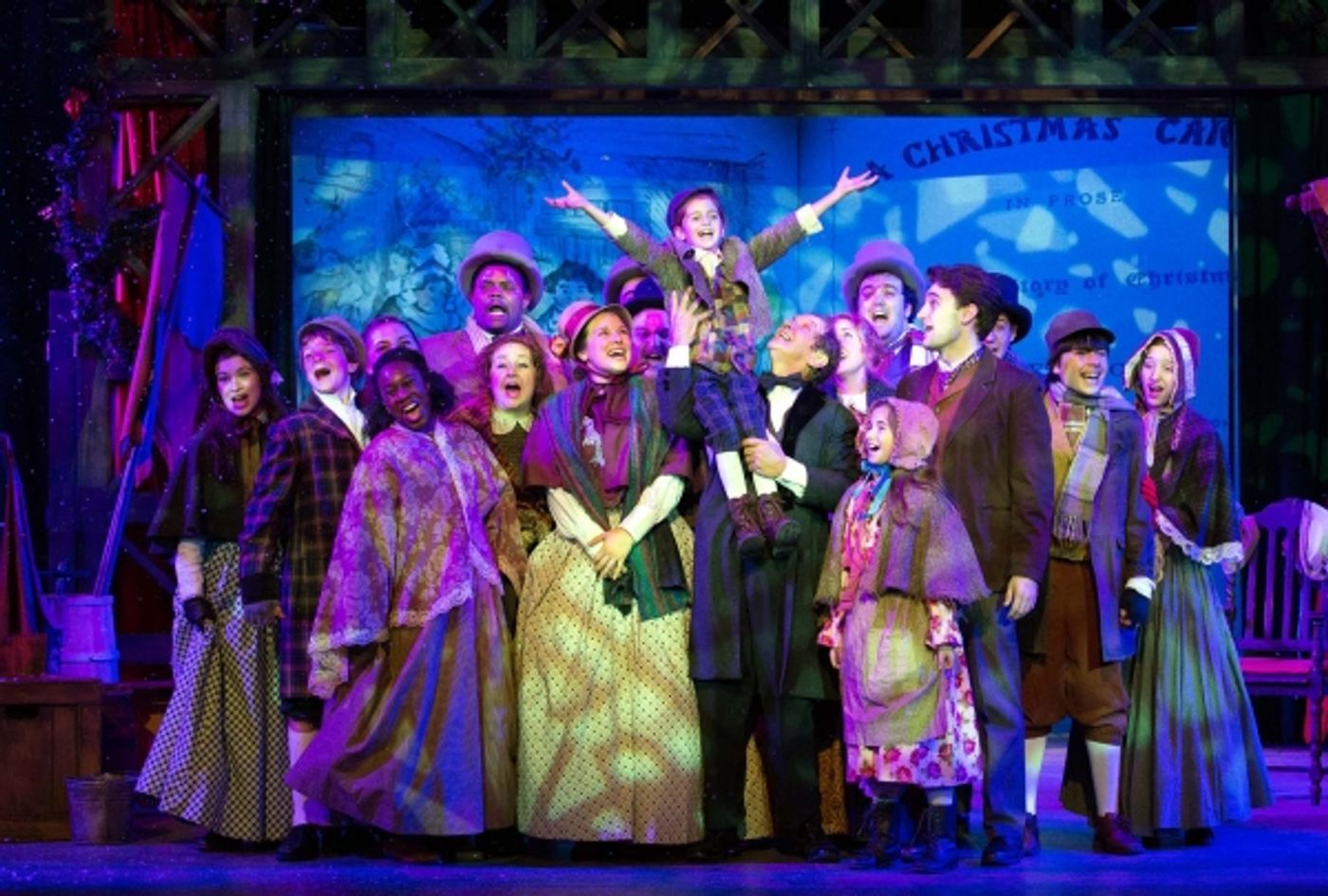 Photo Flash: First Look at Walnut Street Theatre's A CHRISTMAS CAROL Photo Flash: First Look at Walnut Street Theatre's A CHRISTMAS CAROL Image