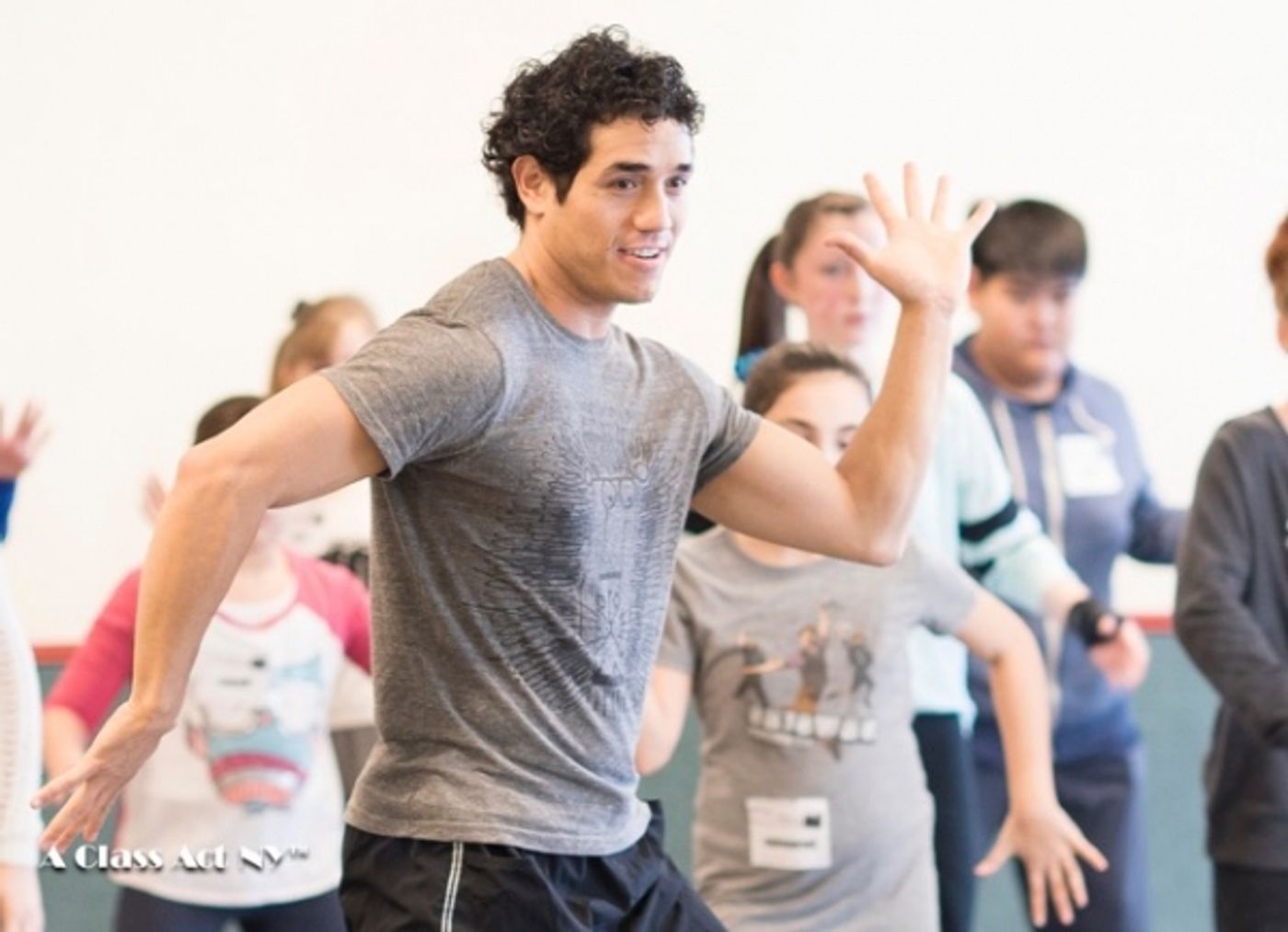 Photo Flash: Adam Jacobs Teaches Musical Theatre Workshop at A Class Act NY  Image