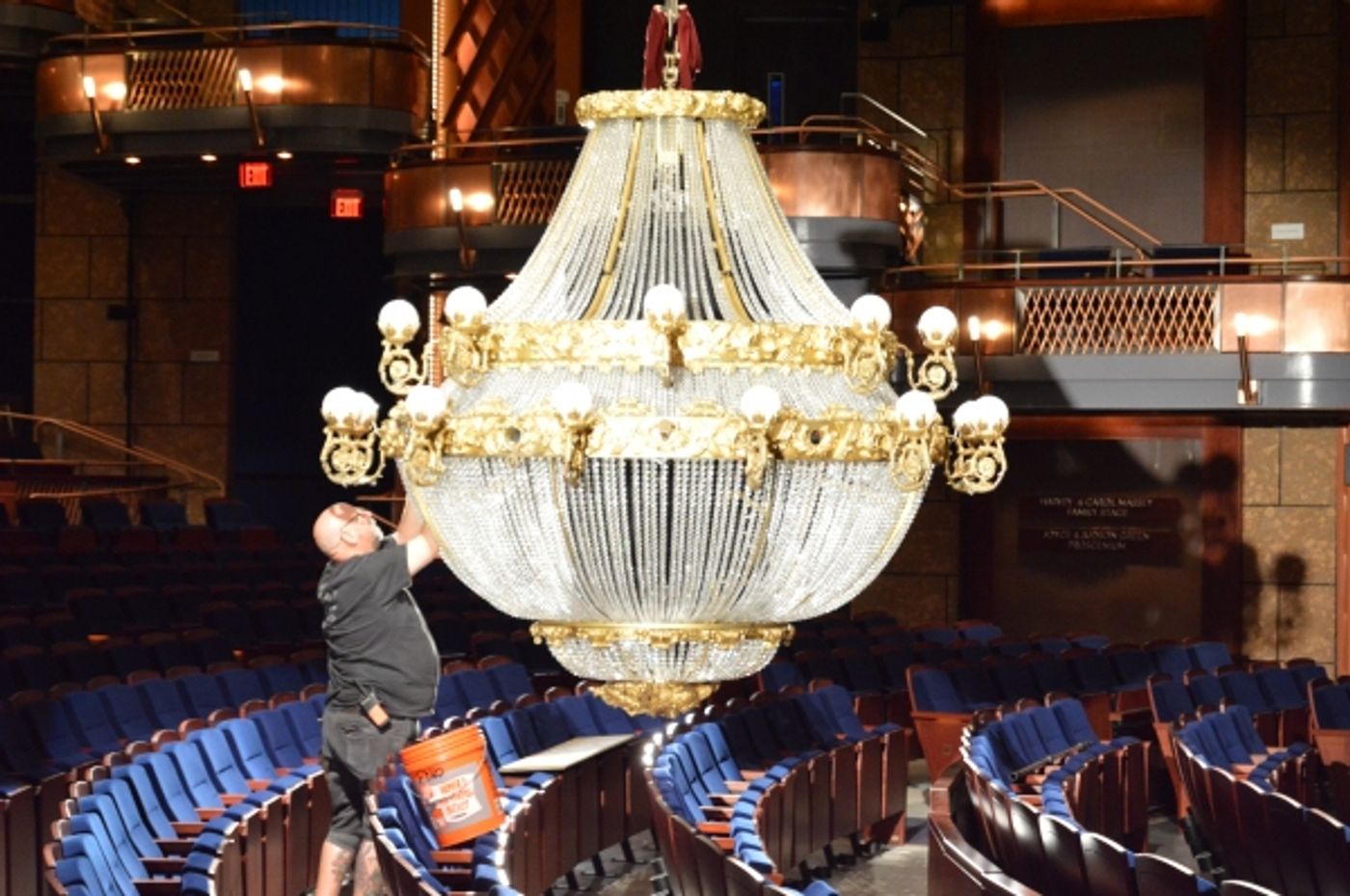 Photo Flash: Backstage with PHANTOM OF THE OPERA Tour at Orlando's Dr. Phillips Center for the Performing Arts  Image