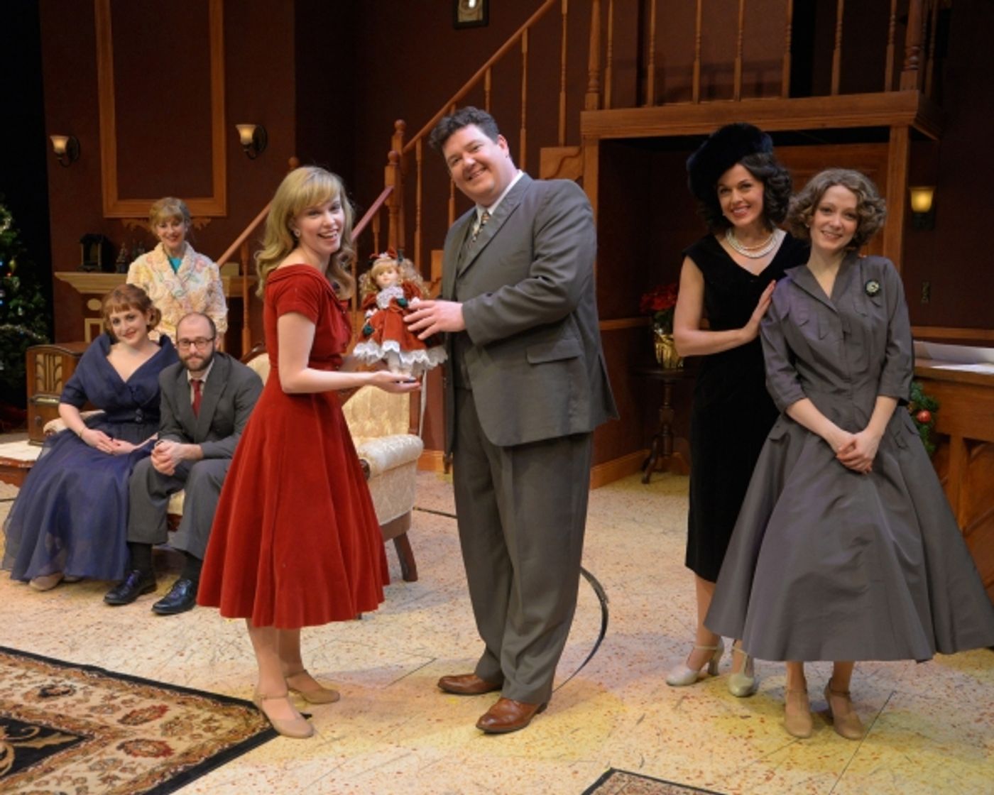 Photo Flash: Westchester Broadway Theatre's IT HAPPENED ONE CHRISTMAS EVE Celebrates Opening Image