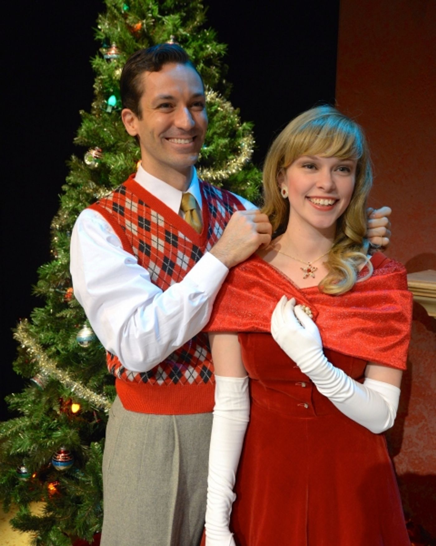 Photo Flash: Westchester Broadway Theatre's IT HAPPENED ONE CHRISTMAS EVE Celebrates Opening Image