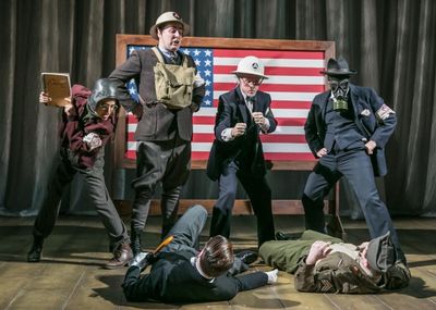 (Jeffrey M. Bender) and Verges (center right, Conan McCarty Photo