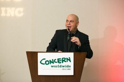 Kevin Grace, event emcee           Photo