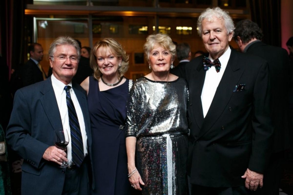 Francis Kirby, Dolores Connolly, Judith Kirby, and Dan Casey at 