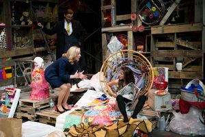 Michael T. Weiss as Bruce, Kate Mulligan as Smith, Olivia Thirlby as Romi Photo