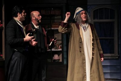 Matthew Flores (Hugo Harty), Alex Koerger (Jocelyn Jollygoode), Jeff Kingsbury (Scroo Photo