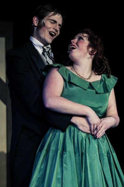 Ben Fisher (Young Ebenezer), Brynn Garrett (Isabel) Photo