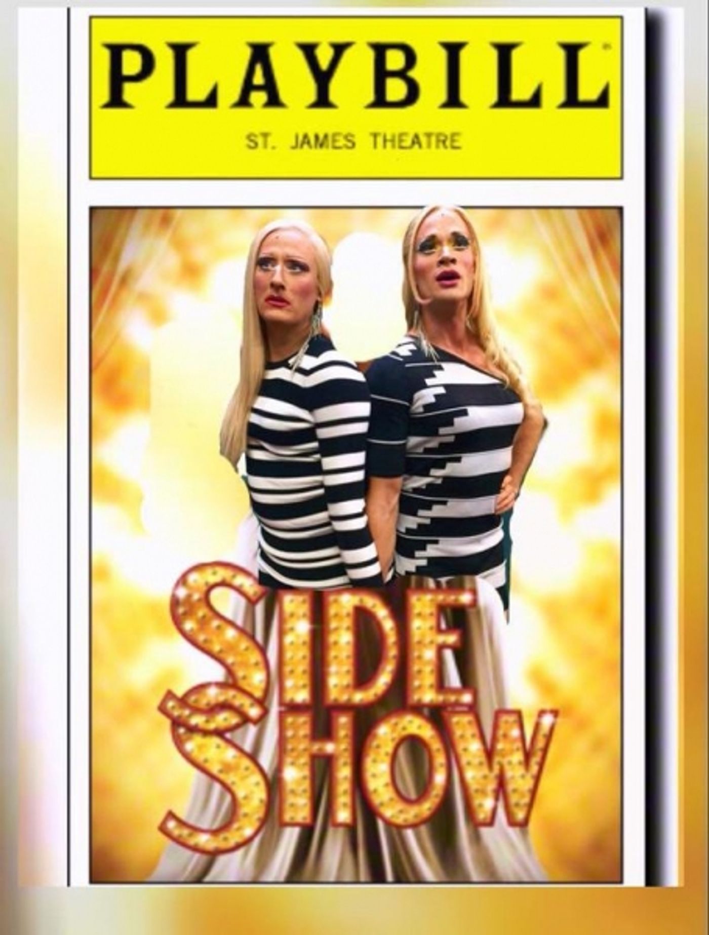 Photo Flash: Saturday Intermission Pics - December 6 - SIDE SHOW, MISS SAIGON, KINKY BOOTS, and More!  Image