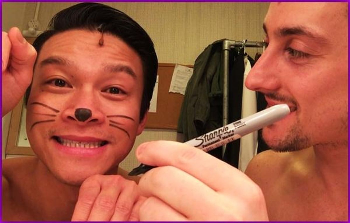 Photo Flash: Saturday Intermission Pics - December 6 - SIDE SHOW, MISS SAIGON, KINKY BOOTS, and More!  Image