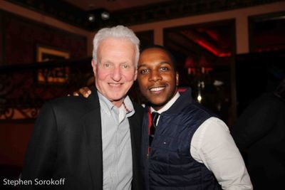 Tom Viertal & Leslie Odom Jr. Photo