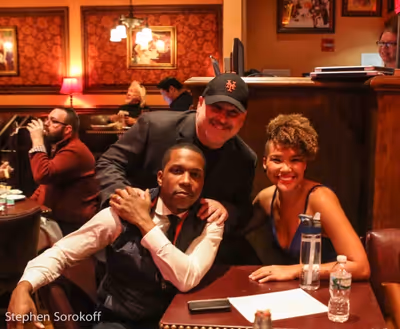 Leslie Odom Jr., Frank Wildhorn, Emmy Raver-Lampman Photo