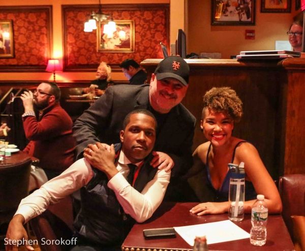 Leslie Odom Jr., Frank Wildhorn, Emmy Raver-Lampman Photo