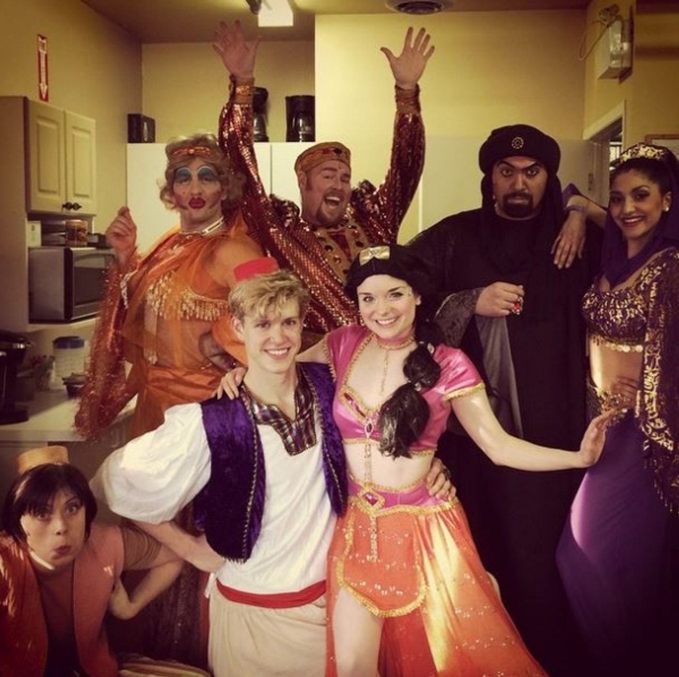 Photo Flash: Saturday Intermission Pics - Dec. 6, Part 2 - DIRTY ROTTEN SCOUNDRELS Parodies CATS, & More  Image