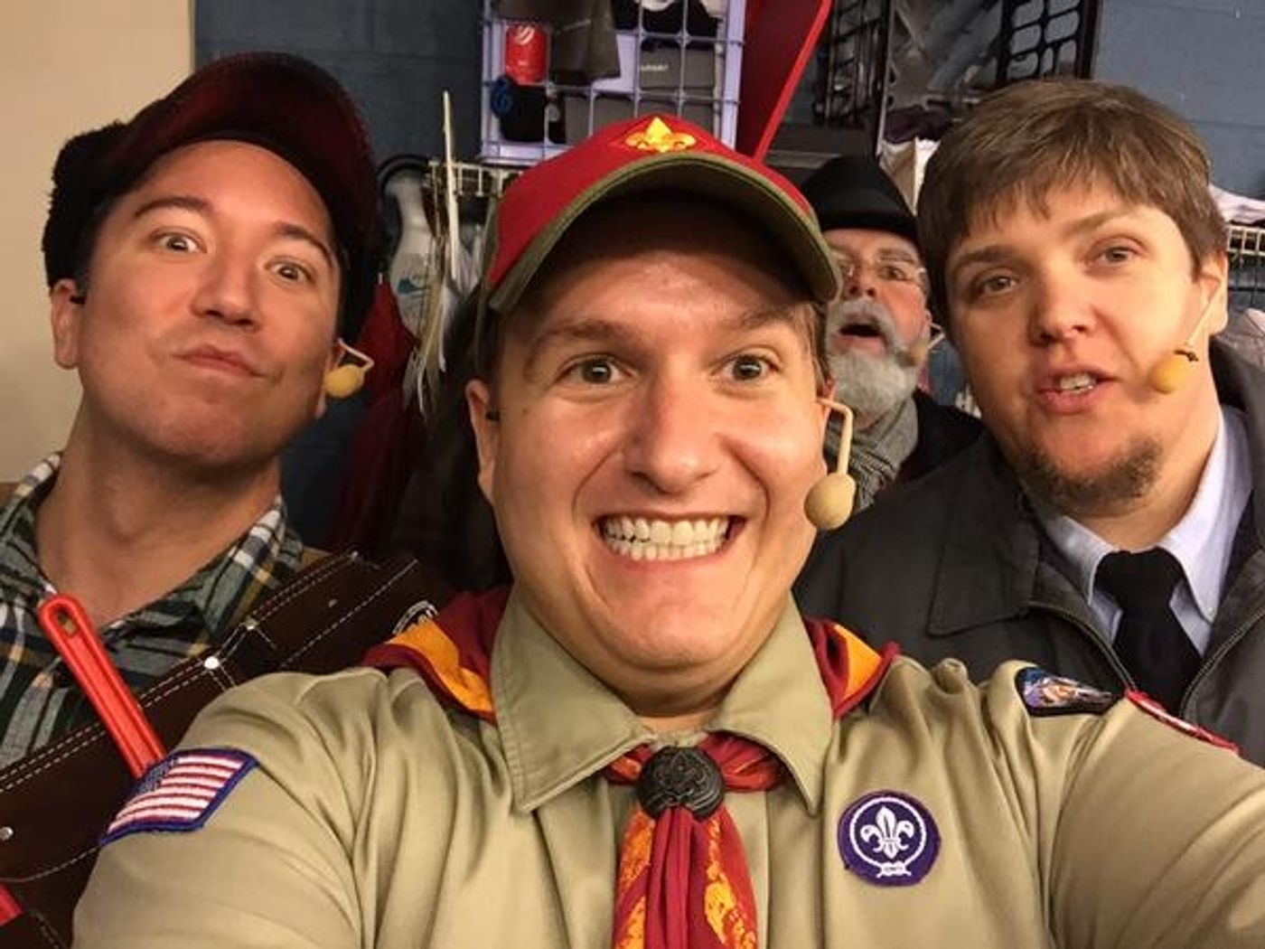 Photo Flash: Saturday Intermission Pics - Dec. 6, Part 2 - DIRTY ROTTEN SCOUNDRELS Parodies CATS, & More  Image