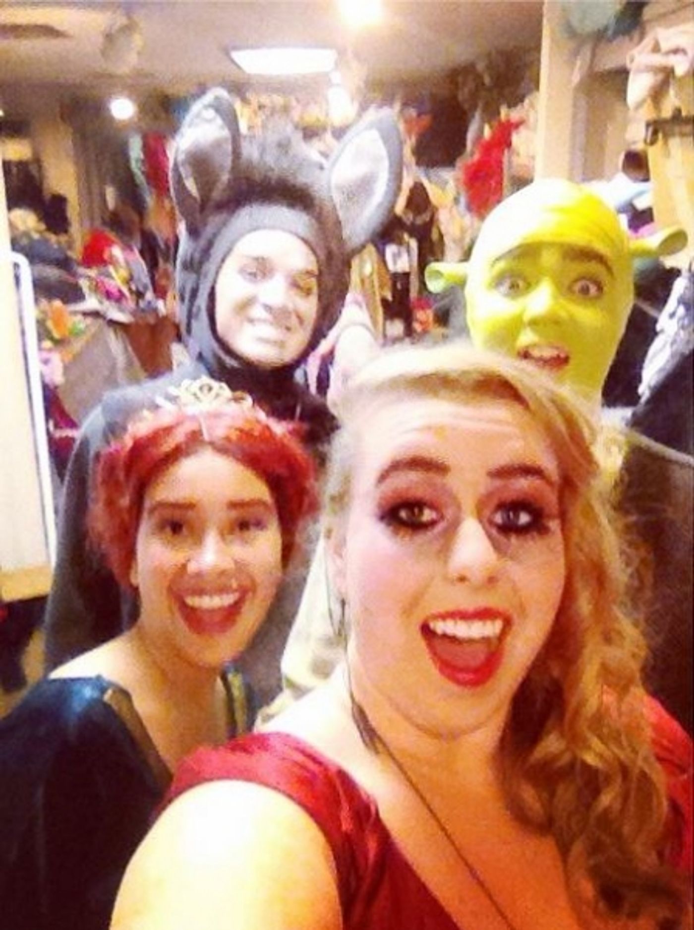 Photo Flash: Saturday Intermission Pics - Dec. 6, Part 2 - DIRTY ROTTEN SCOUNDRELS Parodies CATS, & More  Image