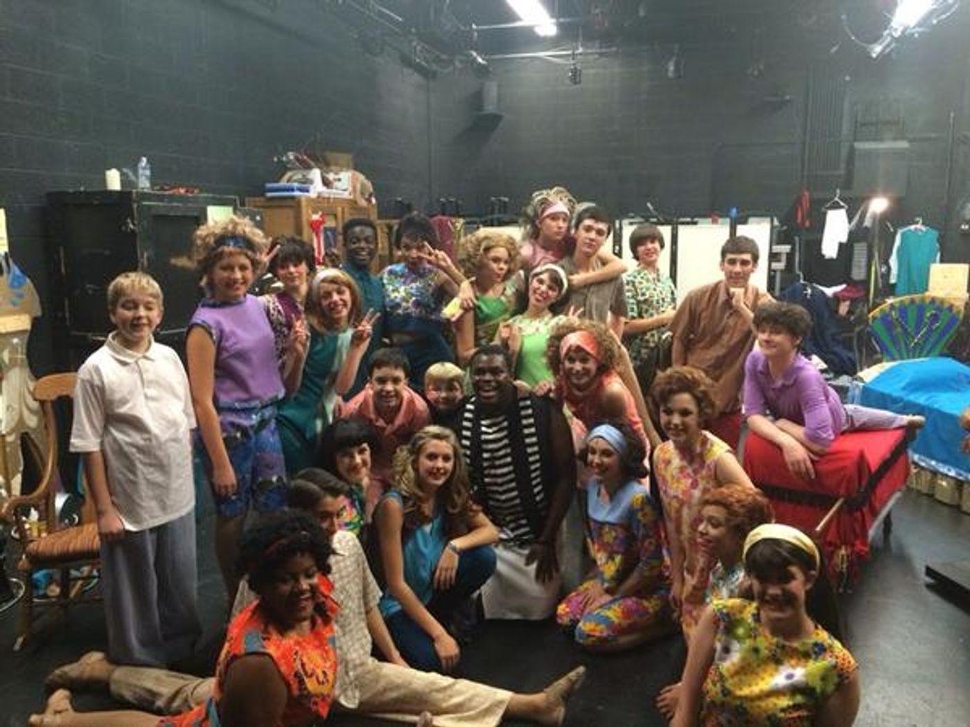 Photo Flash: Saturday Intermission Pics - Dec. 6, Part 2 - DIRTY ROTTEN SCOUNDRELS Parodies CATS, & More  Image