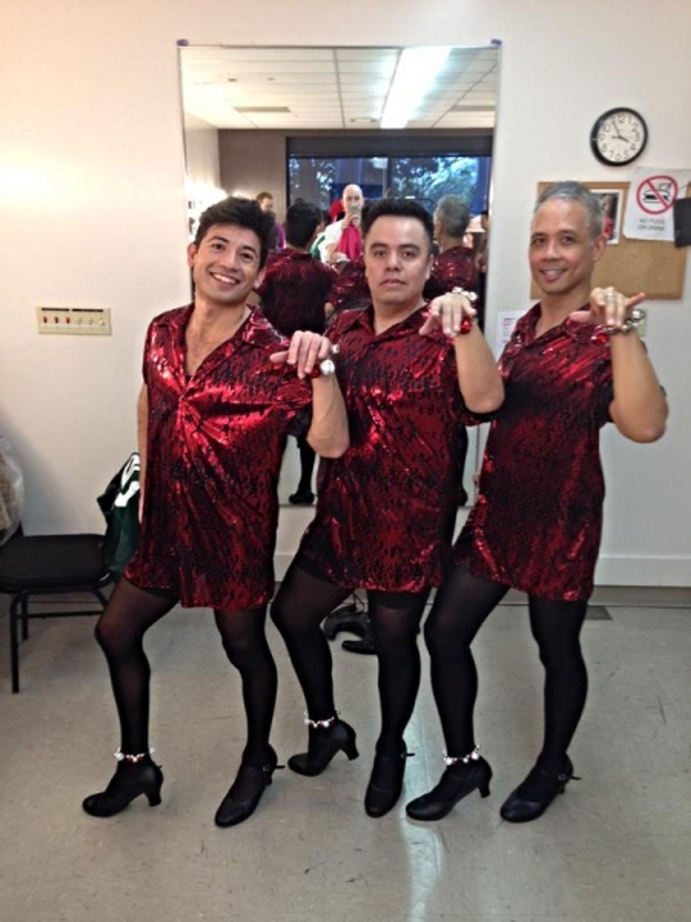 Photo Flash: Saturday Intermission Pics - Dec. 6, Part 2 - DIRTY ROTTEN SCOUNDRELS Parodies CATS, & More  Image