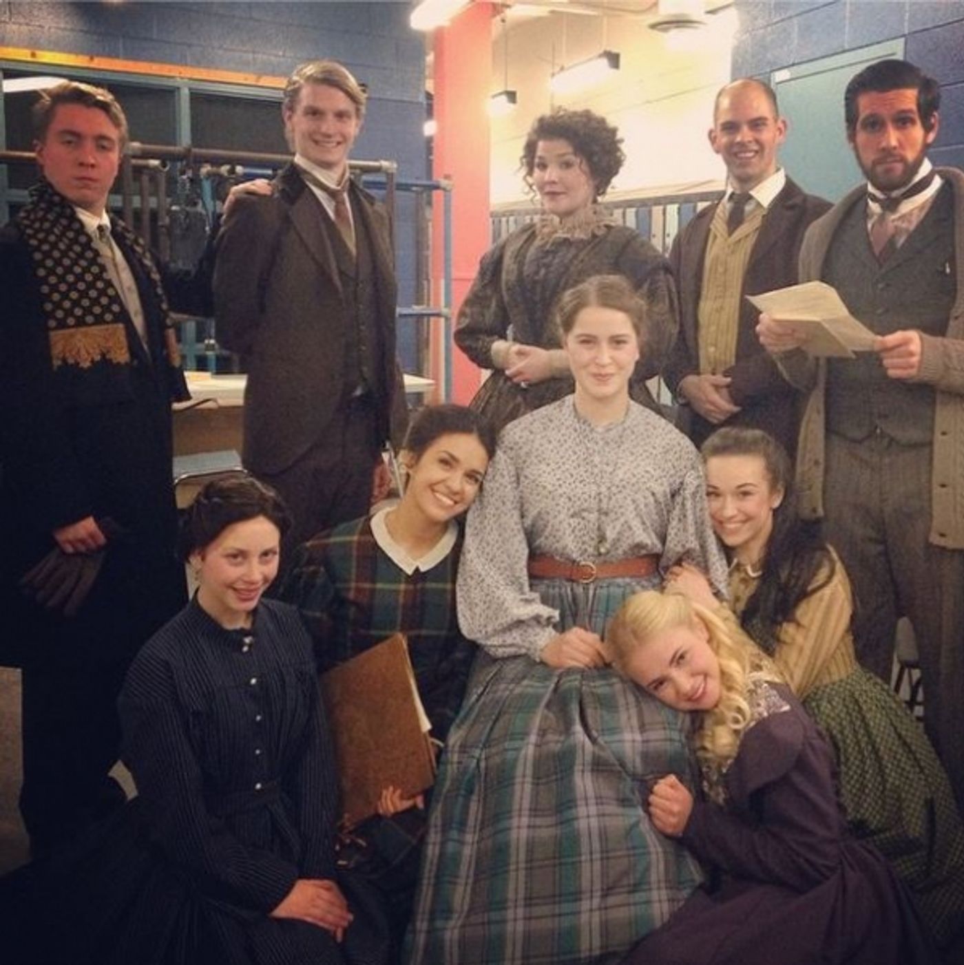 Photo Flash: Saturday Intermission Pics - Dec. 6, Part 2 - DIRTY ROTTEN SCOUNDRELS Parodies CATS, & More  Image