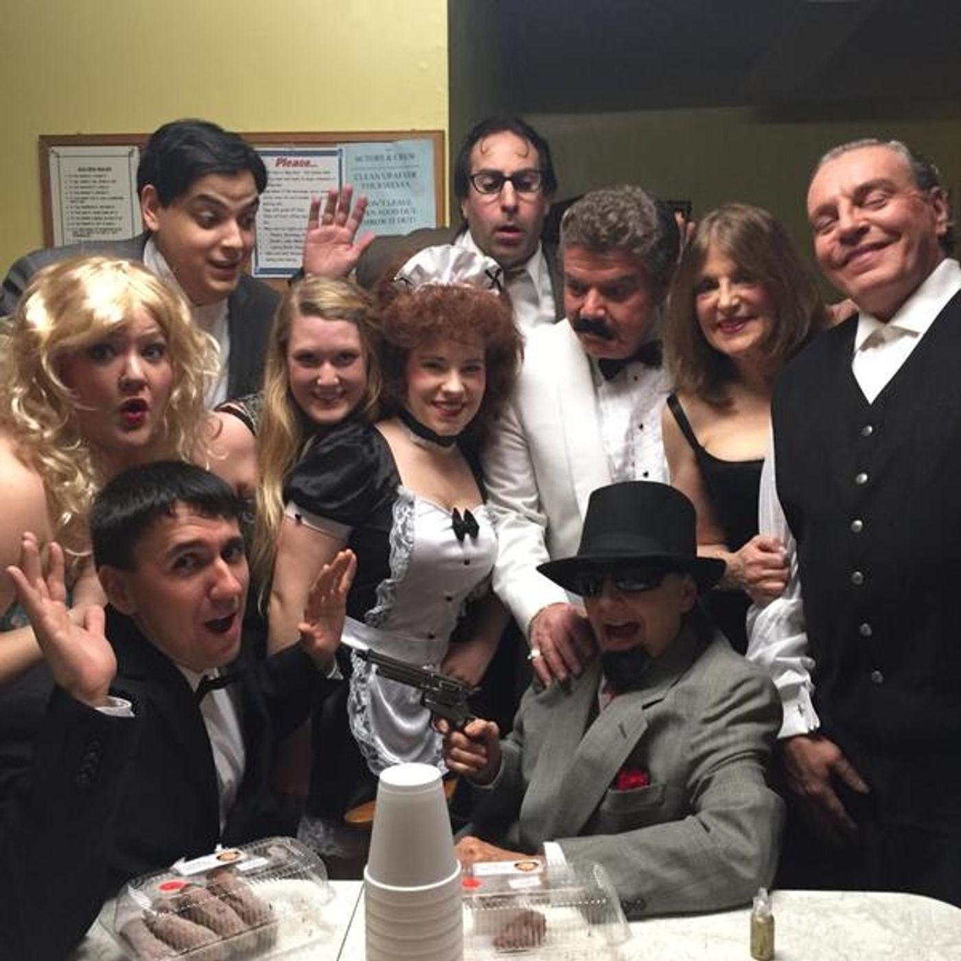 Photo Flash: Saturday Intermission Pics - Dec. 6, Part 2 - DIRTY ROTTEN SCOUNDRELS Parodies CATS, & More  Image