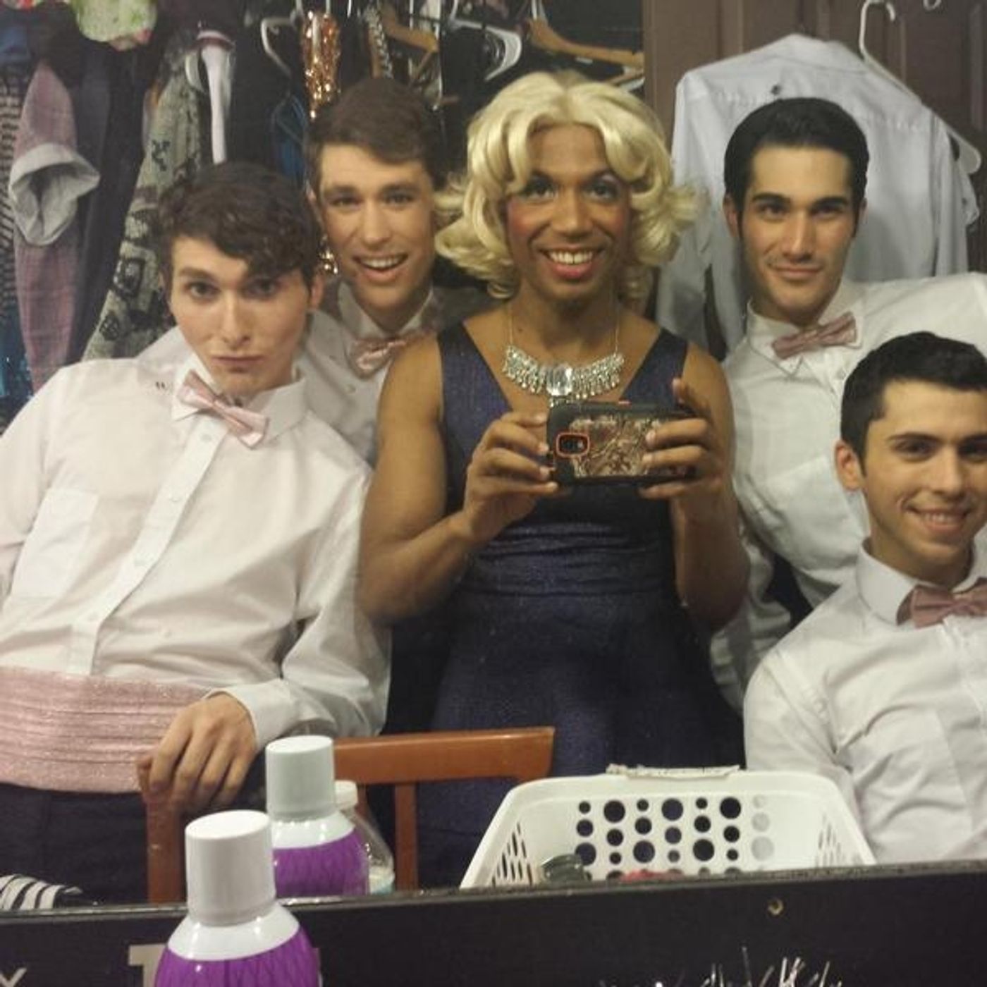 Photo Flash: Saturday Intermission Pics - Dec. 6, Part 2 - DIRTY ROTTEN SCOUNDRELS Parodies CATS, & More  Image