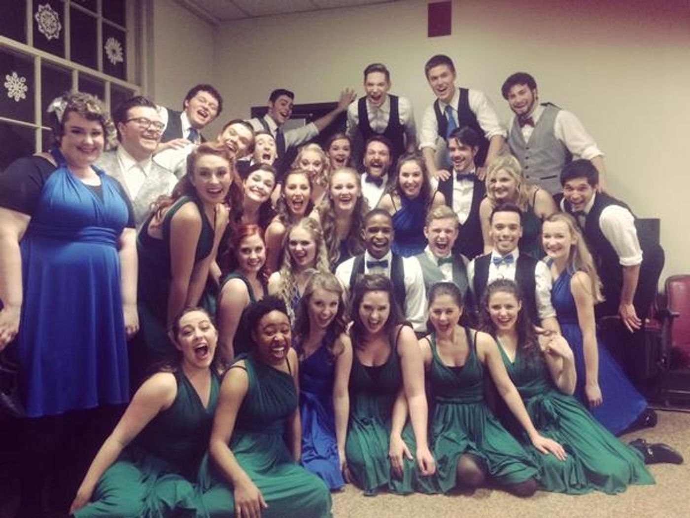 Photo Flash: Saturday Intermission Pics - Dec. 6, Part 2 - DIRTY ROTTEN SCOUNDRELS Parodies CATS, & More  Image