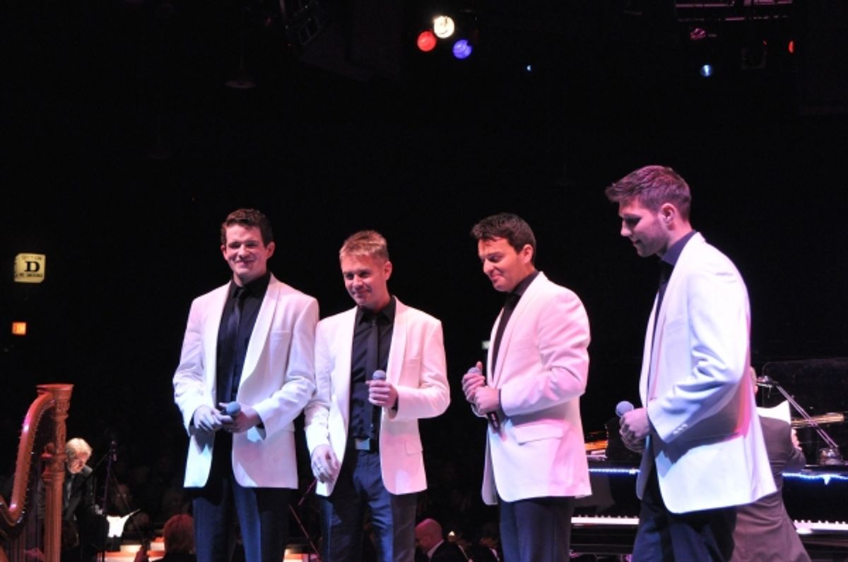 Emmett O'Hanlon, Neil Byrne, Ryan Kelly and Colm Keegan at 