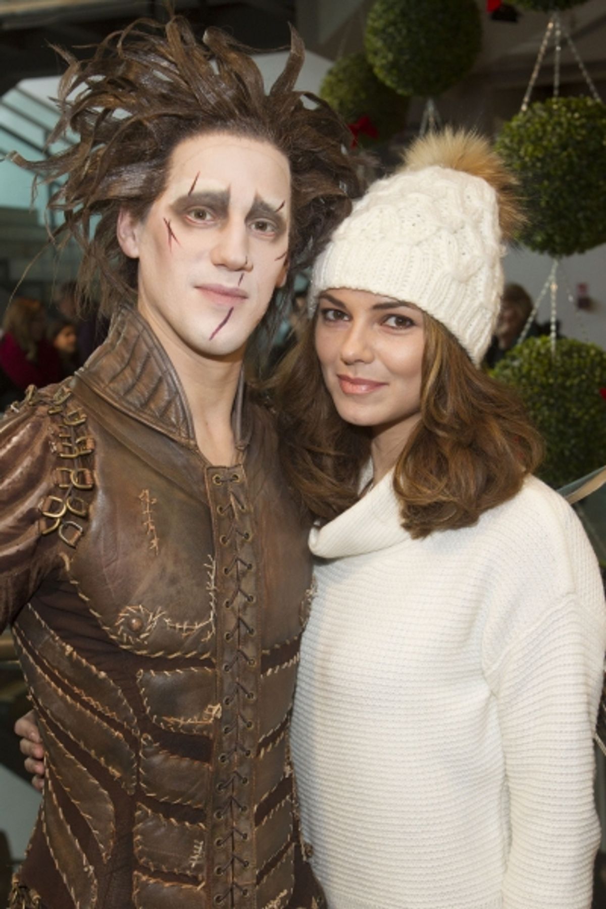 Dominic North (Edward Scissorhands) and Kara Tointon  at 
