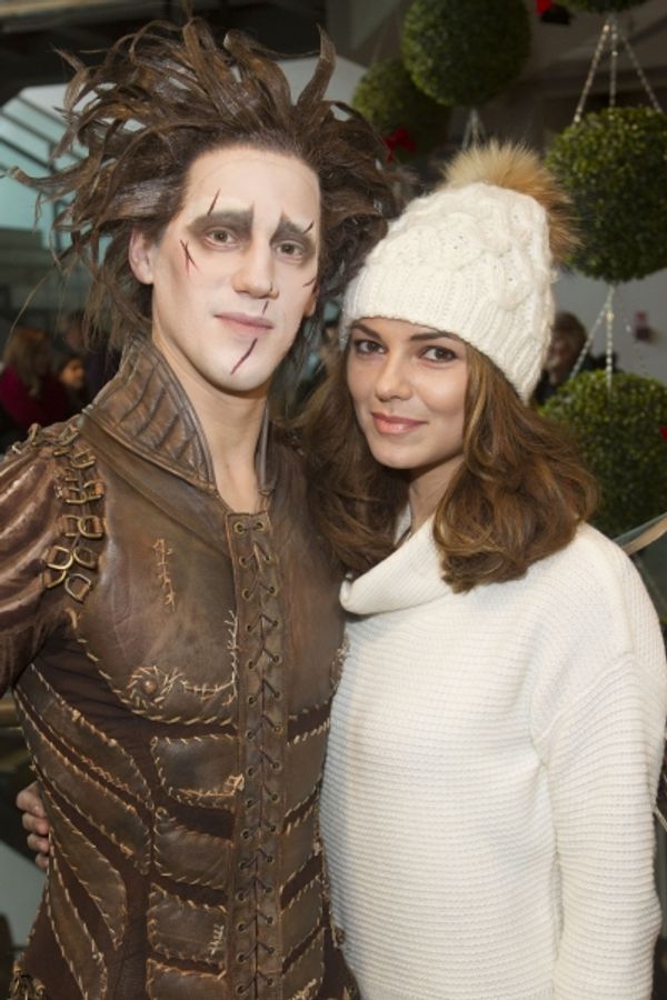 Dominic North (Edward Scissorhands) and Kara Tointon  Photo