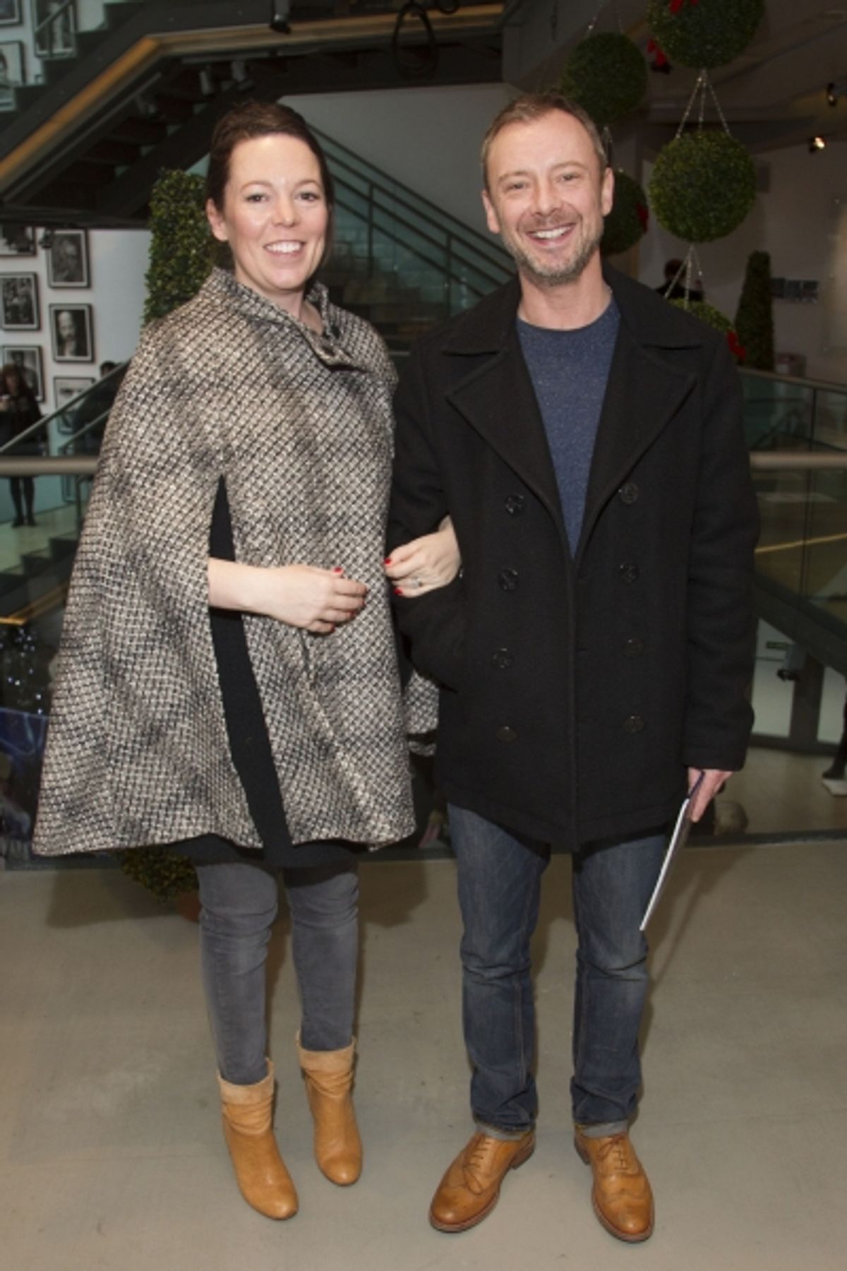 Olivia Colman and John Simm  at 