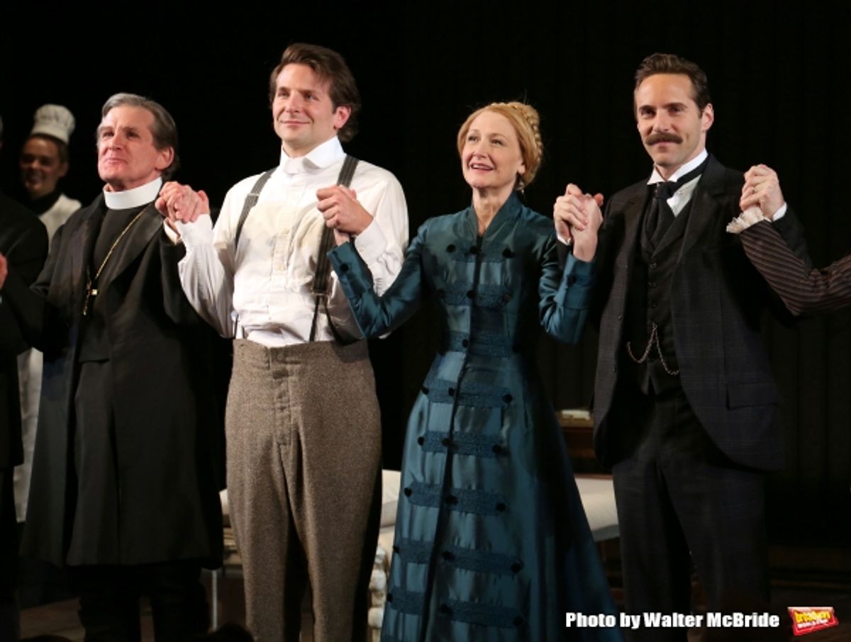 Anthony Heald, Bradley Cooper, Patricia Clarkson and Alessandro Nivola  at 