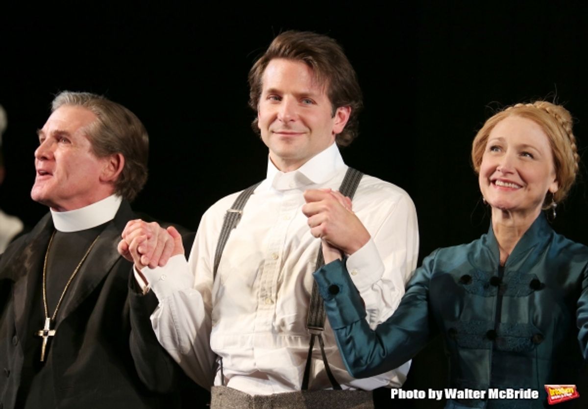 Anthony Heald, Bradley Cooper and Patricia Clarkson  at 