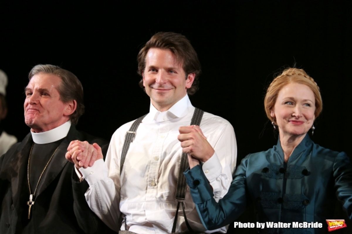 Anthony Heald, Bradley Cooper and Patricia Clarkson  at 