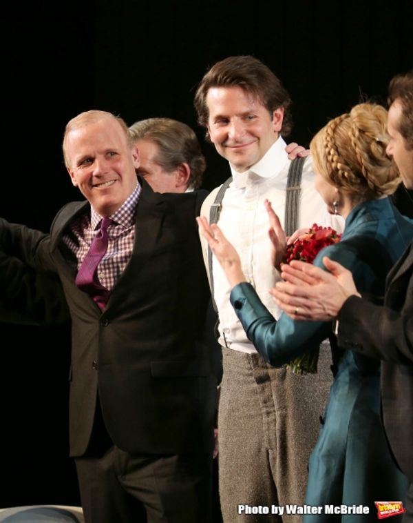 Director Scott Ellis, Bradley Cooper, Patricia Clarkson and Alessandro Nivola Photo