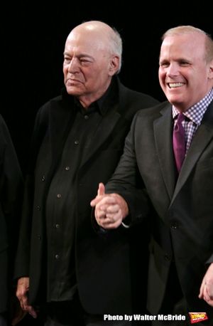 Playwright Bernard Pomerance and Director Scott Ellis @ BroadwayWorld Playwright Bernard Pomerance and Director Scott Ellis Photo