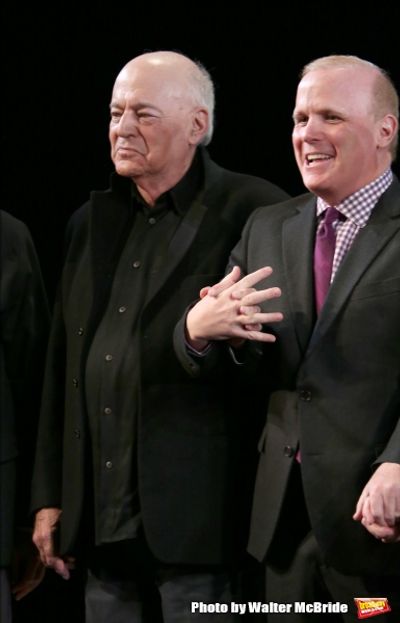 Playwright Bernard Pomerance and  Director Scott Ellis  Photo
