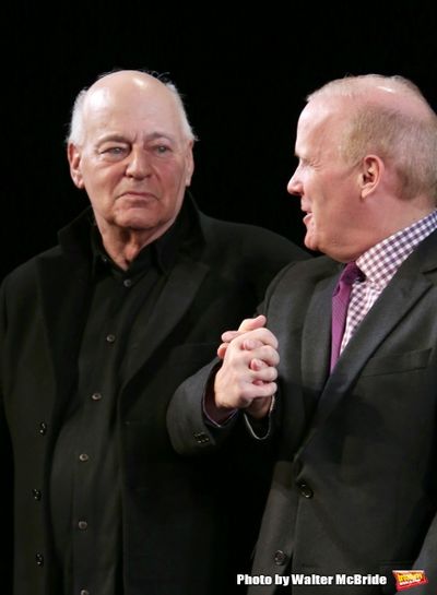 Playwright Bernard Pomerance and  Director Scott Ellis  Photo