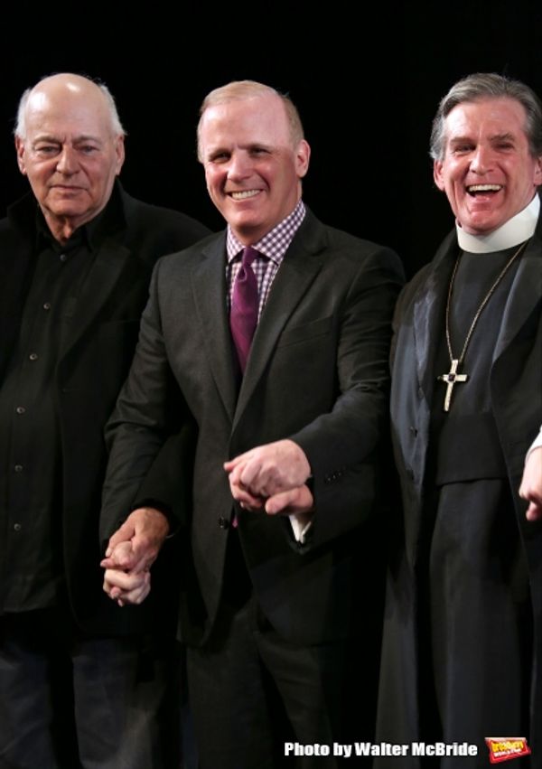 Playwright Bernard Pomerance, Director Scott Ellis and Anthony Heald  Photo