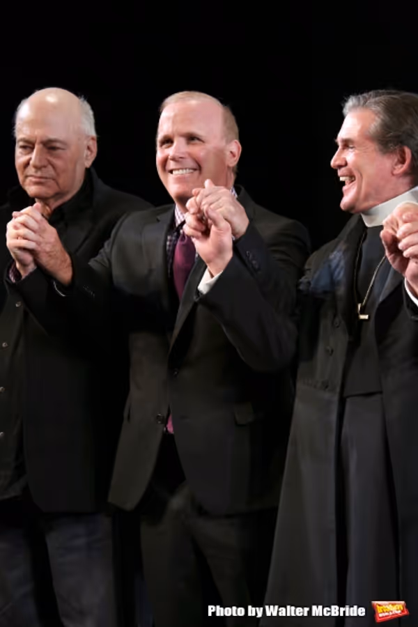 Playwright Bernard Pomerance, Director Scott Ellis and Anthony Heald  Photo