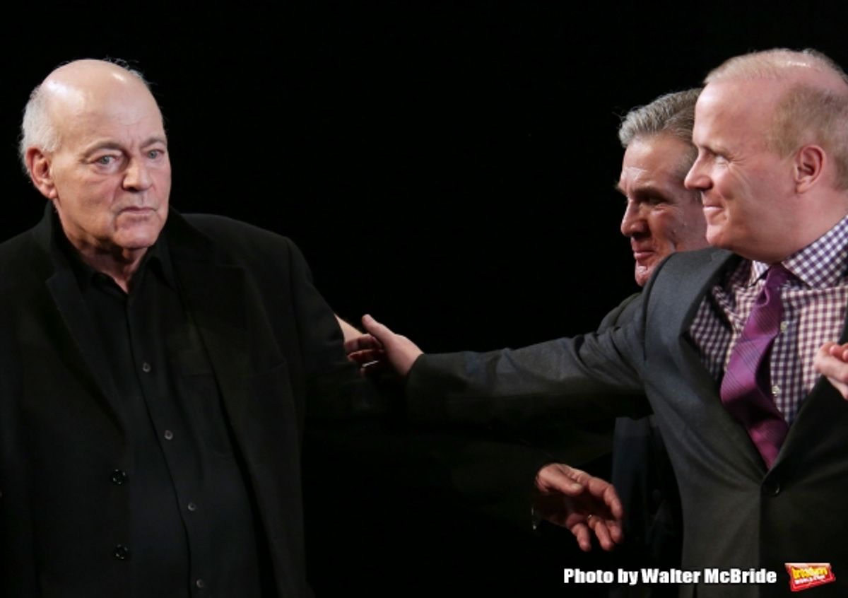 Playwright Bernard Pomerance and Anthony Heald at 