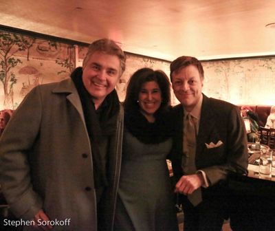 Steve Tyrell, Marcy Heisler, Jim Caruso Photo