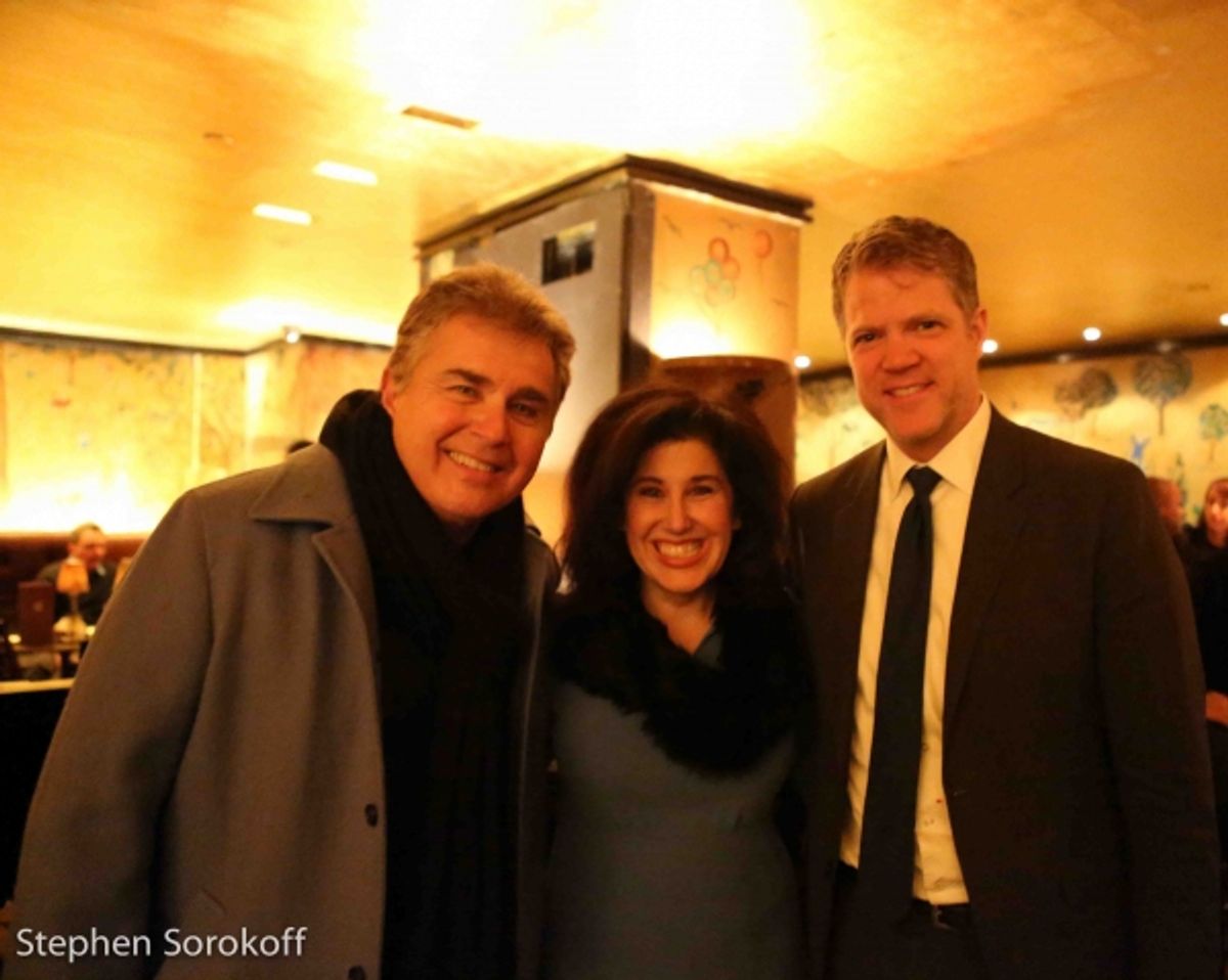 Steve Tyrell, Marcy Heisler, Steve Doyle at 