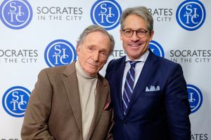 DICK CAVETT, ERIC METAXAS @ BroadwayWorld DICK CAVETT, ERIC METAXAS Photo