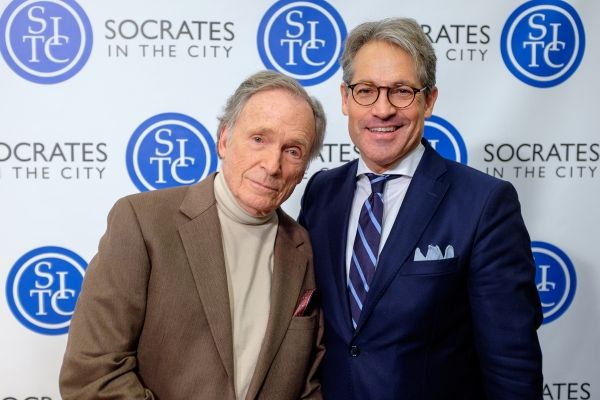 DICK CAVETT, ERIC METAXAS Photo