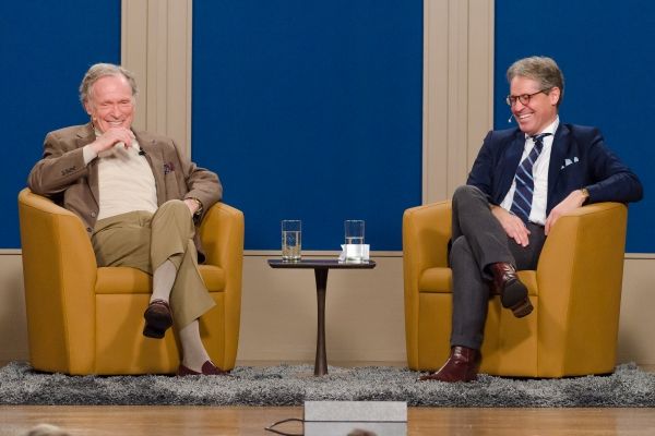 DICK CAVETT, ERIC METAXAS Photo