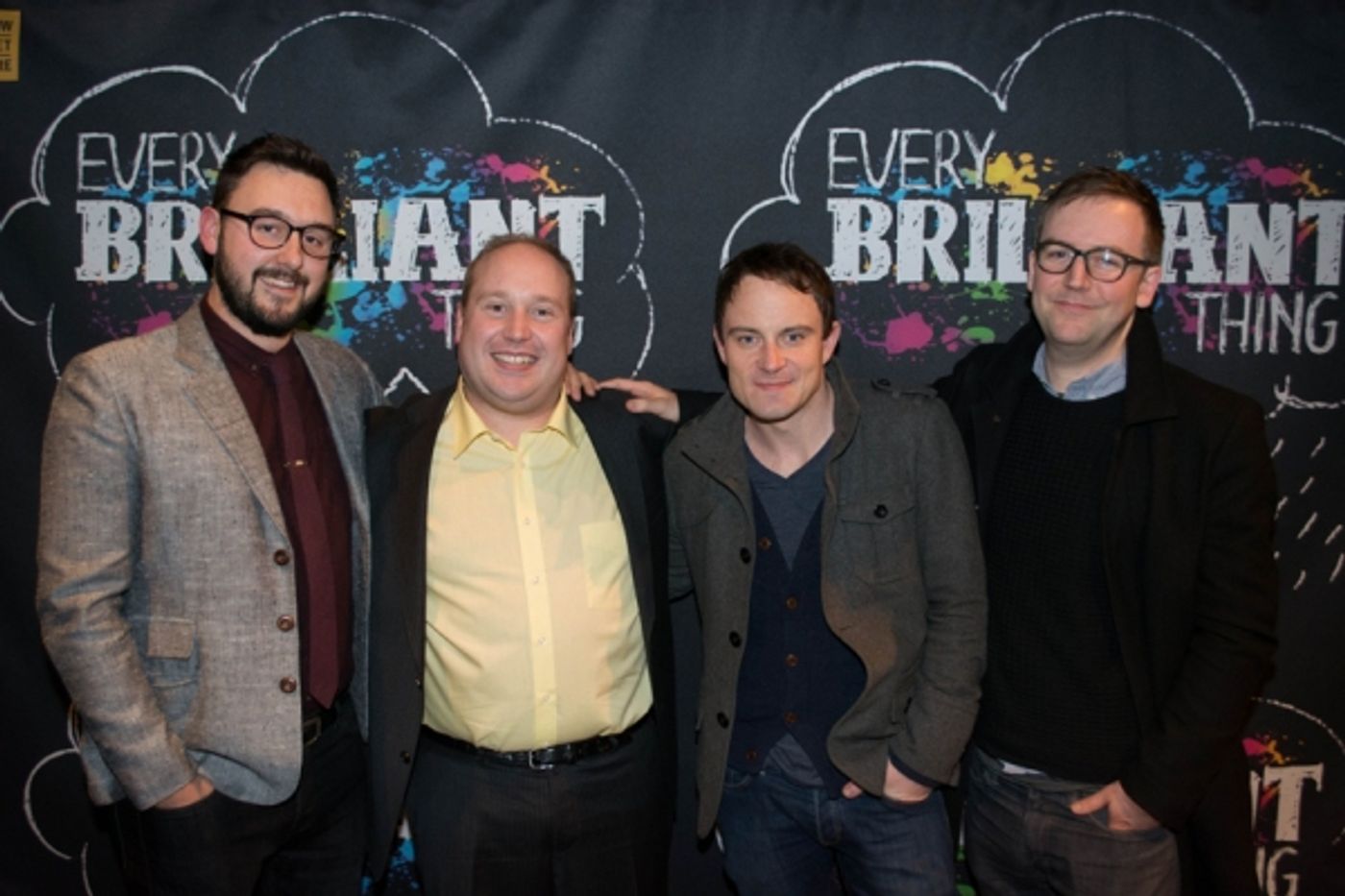 Photo Flash: Michael Shannon, David Cromer, Jackie Hoffman and More at Barrow Street's EVERY BRILLIANT THING Celebration  Image