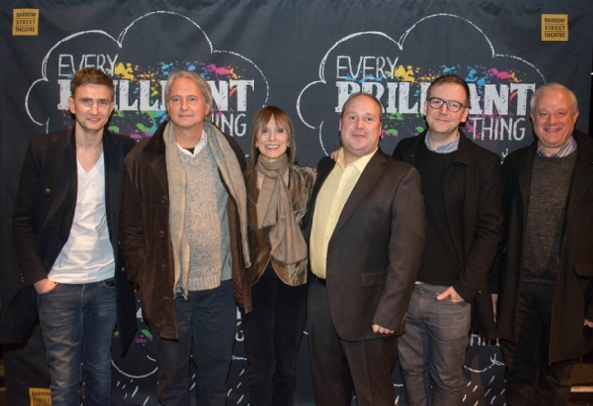 Patrick Daly, Scott Morfee, Jean Doumanian, Jonny Donahoe, Duncan MacMillan and Tom Wirtshafter at 