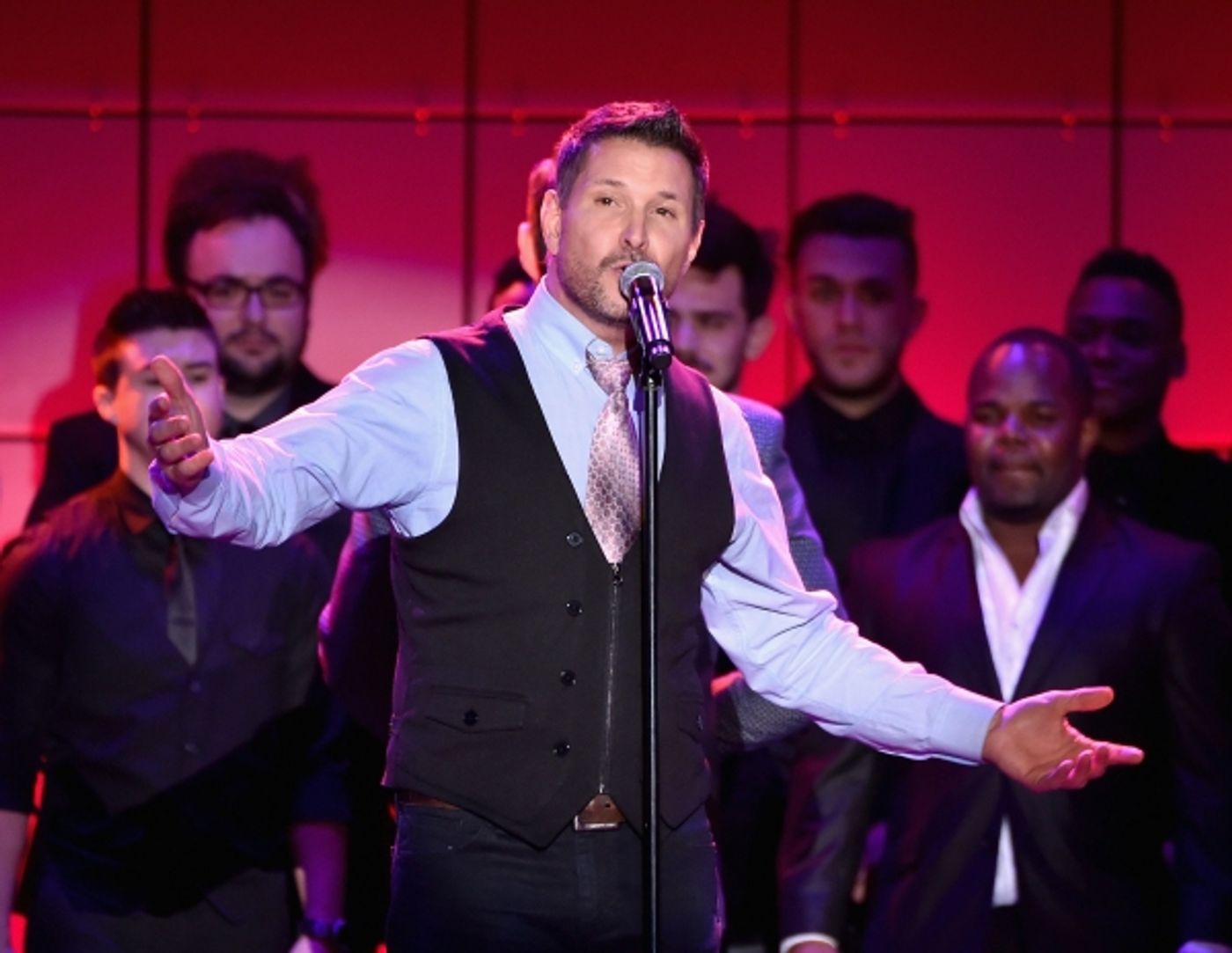 Photo Flash: Jesse Tyler Ferguson, Darren Criss, Alex Newell, Jessica Sanchez and More Perform at TrevorLIVE Photo Flash: Jesse Tyler Ferguson, Darren Criss, Alex Newell, Jessica Sanchez and More Perform at TrevorLIVE Image