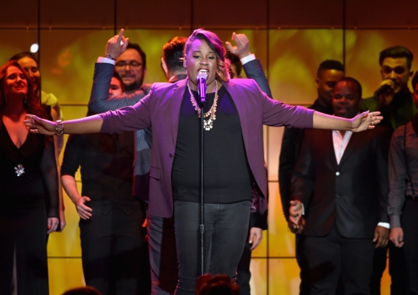 Photo Flash: Jesse Tyler Ferguson, Darren Criss, Alex Newell, Jessica Sanchez and More Perform at TrevorLIVE Photo Flash: Jesse Tyler Ferguson, Darren Criss, Alex Newell, Jessica Sanchez and More Perform at TrevorLIVE Image