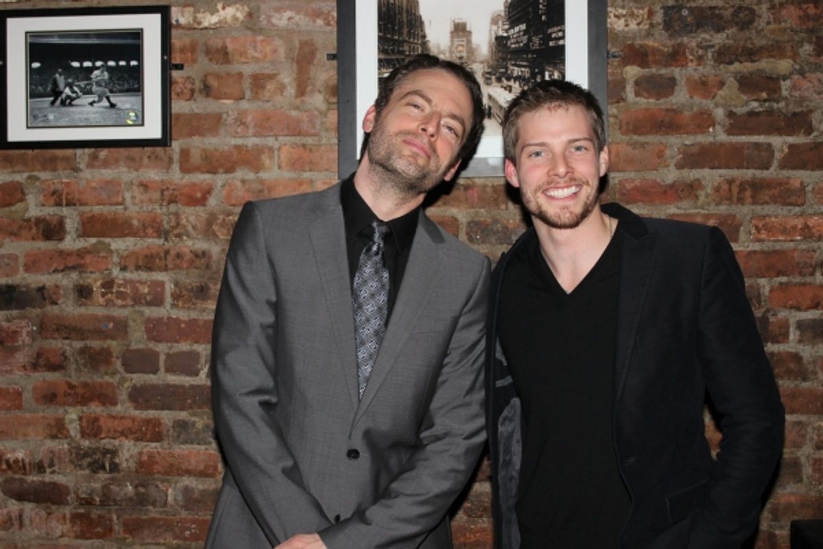 Justin Kirk and Hunter Parrish at 