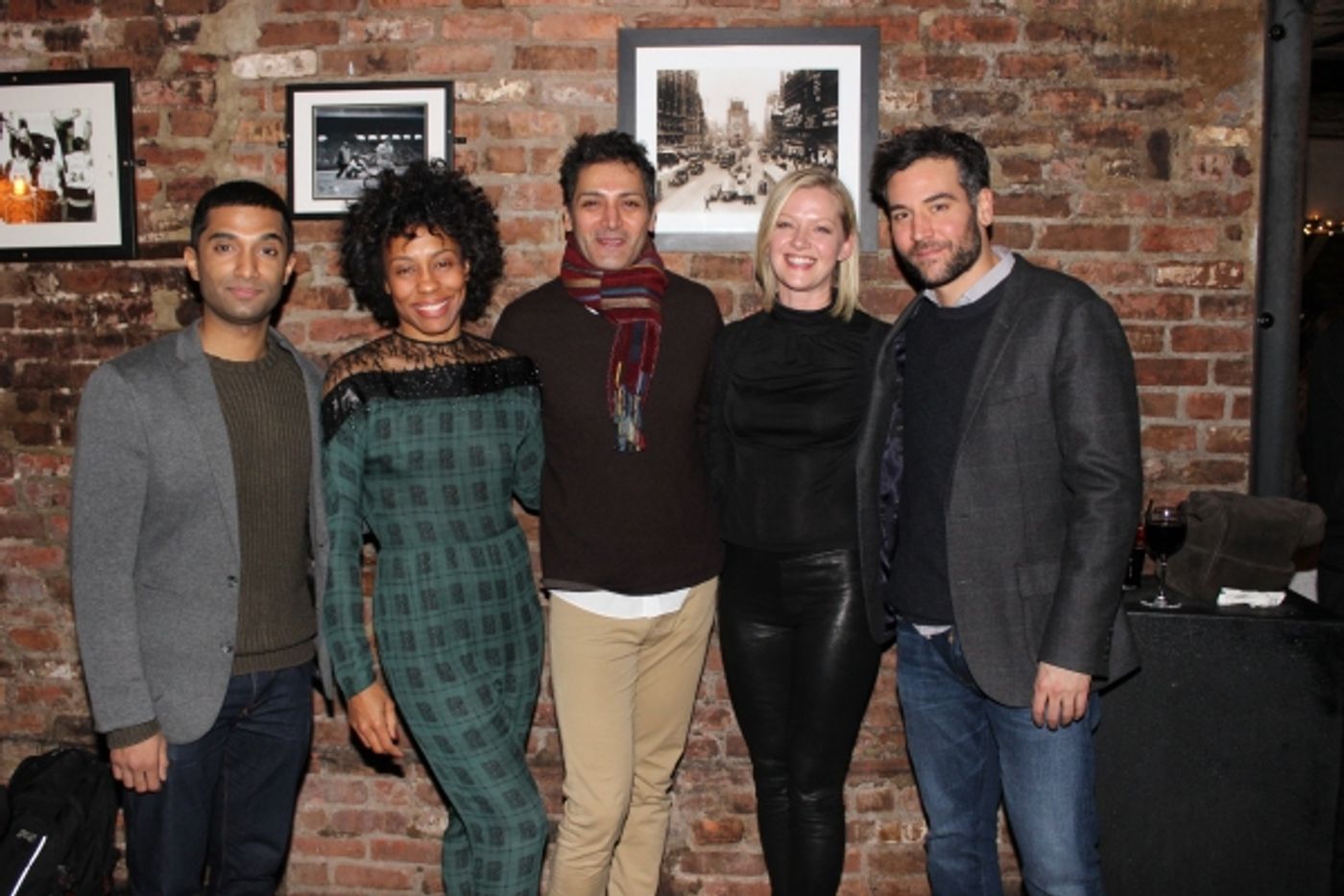 Photo Coverage: Justin Kirk and Cast of THE INVISIBLE HAND Celebrate Opening Night  Image